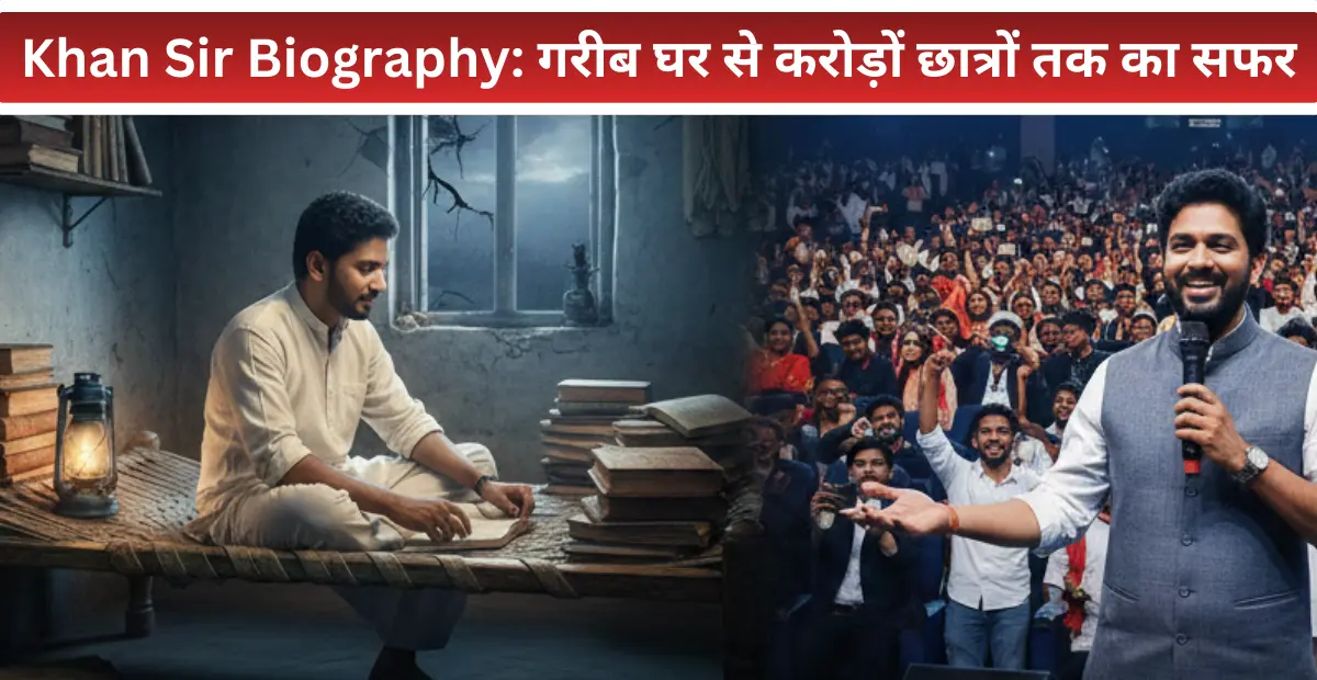 Khan Sir Biography